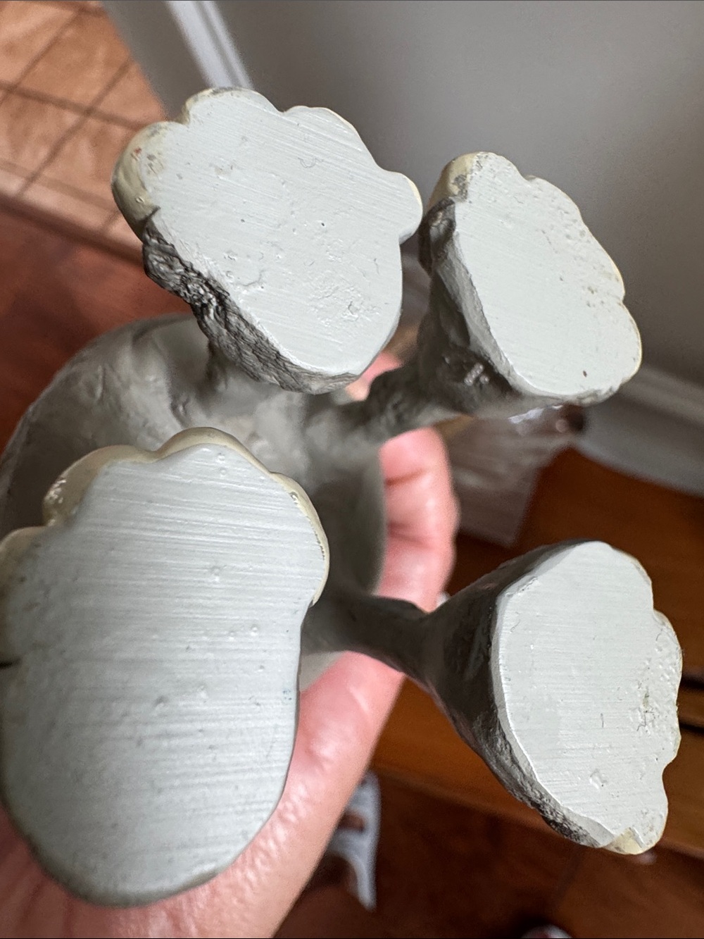 Vintage Russ Berrie Gray Elephant Figurine Doug Harris Filmore Magical Menagerie - Picture 9 of 10